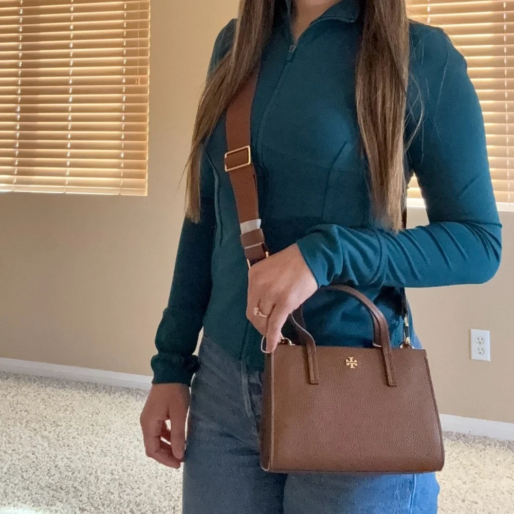 NWT , Tory Burch Blake mini Brown tote Bag ( crossbody )